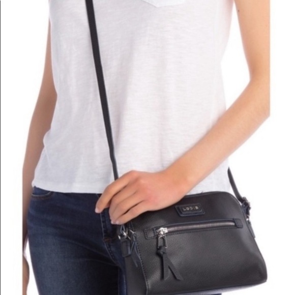 Lodi’s black cross body bag size small - Picture 2 of 2